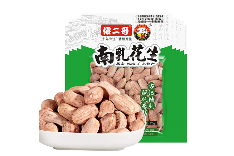 傻二哥南乳花生蒜香味 75G